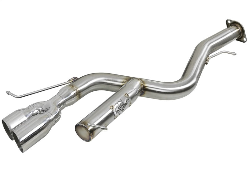 aFe MACHForce XP 08-13 BMW 135i L6-2.0L N54/N55 3in. 304 SS Axle-Back Exhaust w/Polished Tips Secondary image