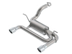 Borla 2018 Jeep Wrangler JL/JLU 3.6L 2DR/4DR ATAK SS Axle Back Exhaust w/3.5in Tips for performance offroad upgrades