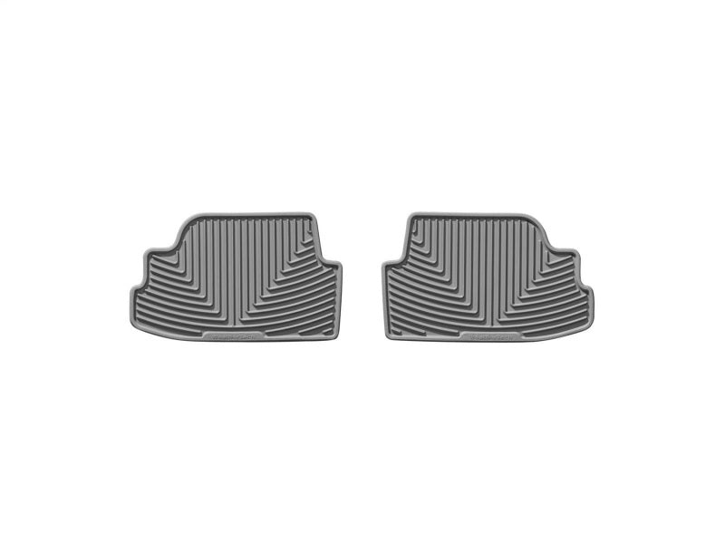 WeatherTech 07+ BMW 1-Series (E82/E88) Rear Rubber Mats - Grey Secondary image