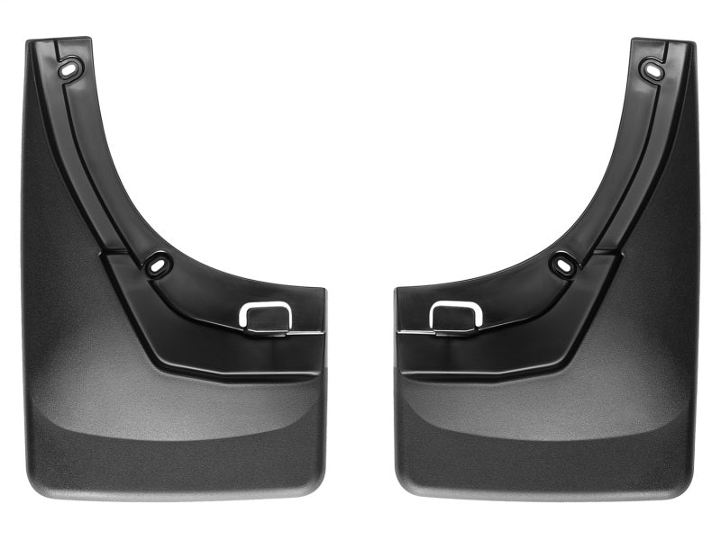 WeatherTech 07-13 Chevrolet Tahoe No Drill Mudflaps - Black Secondary image
