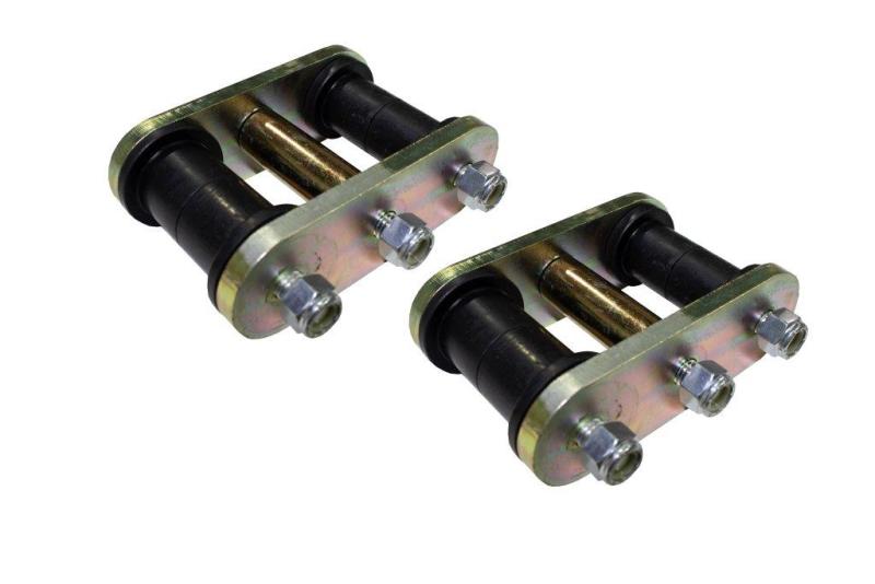 Fishbone Offroad 87-95 Jeep YJ Wrangler Front or Rear Greaseable Shackles for off road parts and Jeep Wrangler accessories.