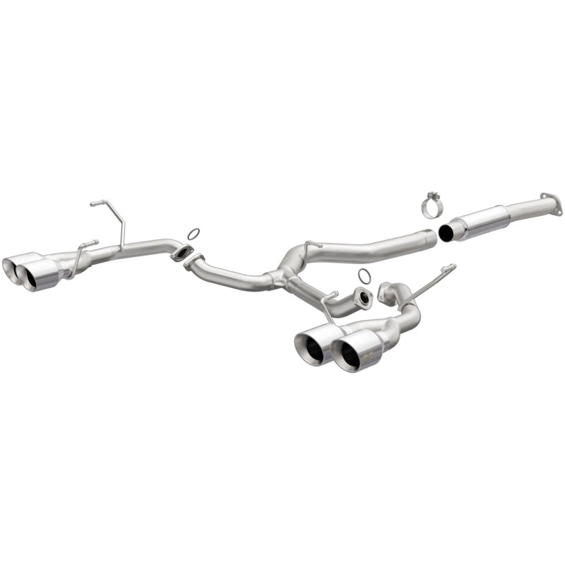 MagnaFlow SYS Cat-Back 15-17 Subaru WRX Sti 2.5L Polished 3in Tips Secondary image