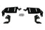 DV8 Offroad 21-22 Ford Bronco Factory Bumper Pocket Light Mount (Pair) 3in LED Pod Lights and hardware
