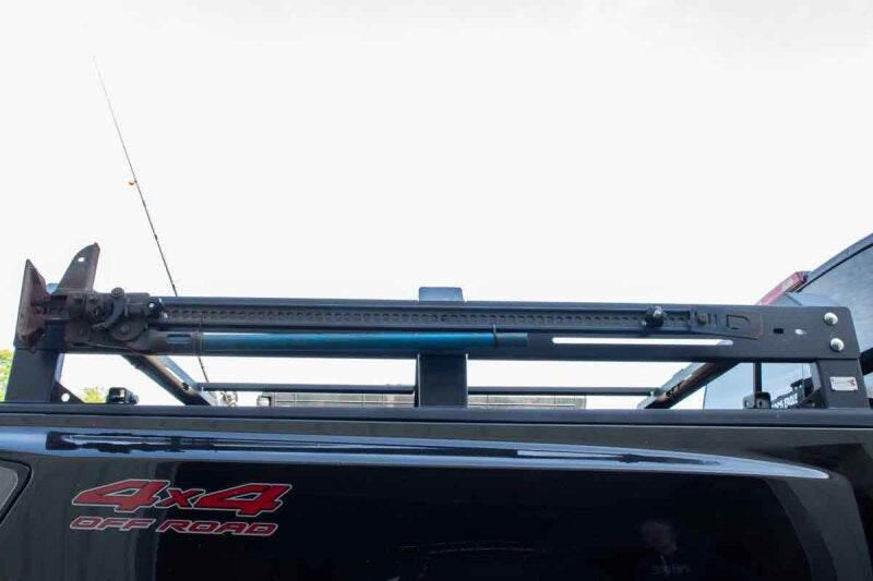 Fishbone Offroad Hi-Lift Jack Mount Kit on truck roof rack