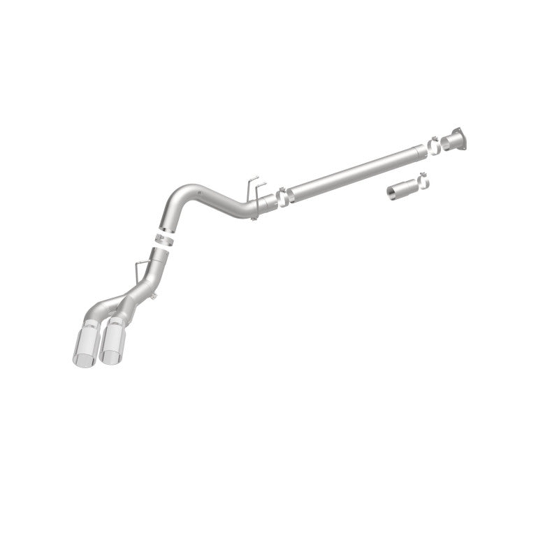 MagnaFlow 08-17 Ford F-250/F-350/F-450 4.6L/6.7 DPF-Back SS 4in Dual Single Passenger Side Rear Exit exhaust system components