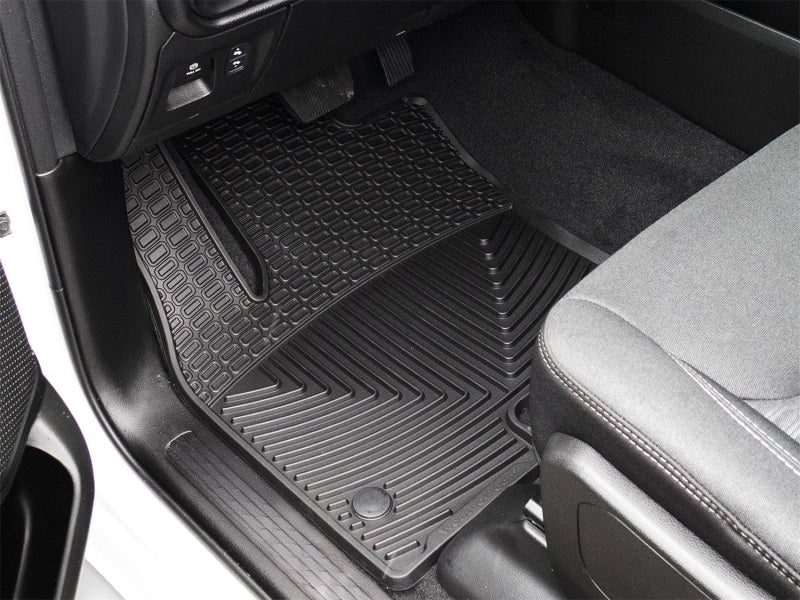 WeatherTech 2025 Ram Truck 1500 (Incl. RHO) CC/QC (No Vinyl) Front All-Weather Floor Mats - Black Secondary image