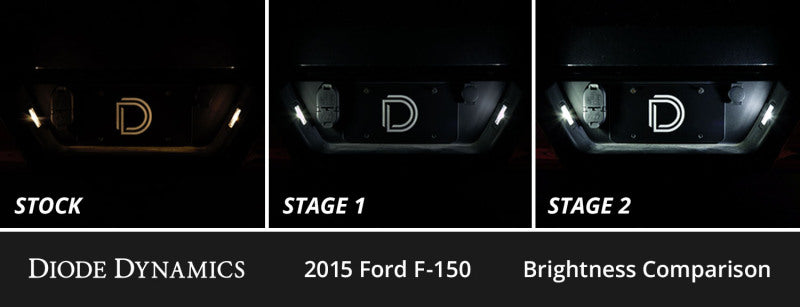 Diode Dynamics 15-20 d F-150 Interior LED Kit Cool White Stage 1 Secondary image
