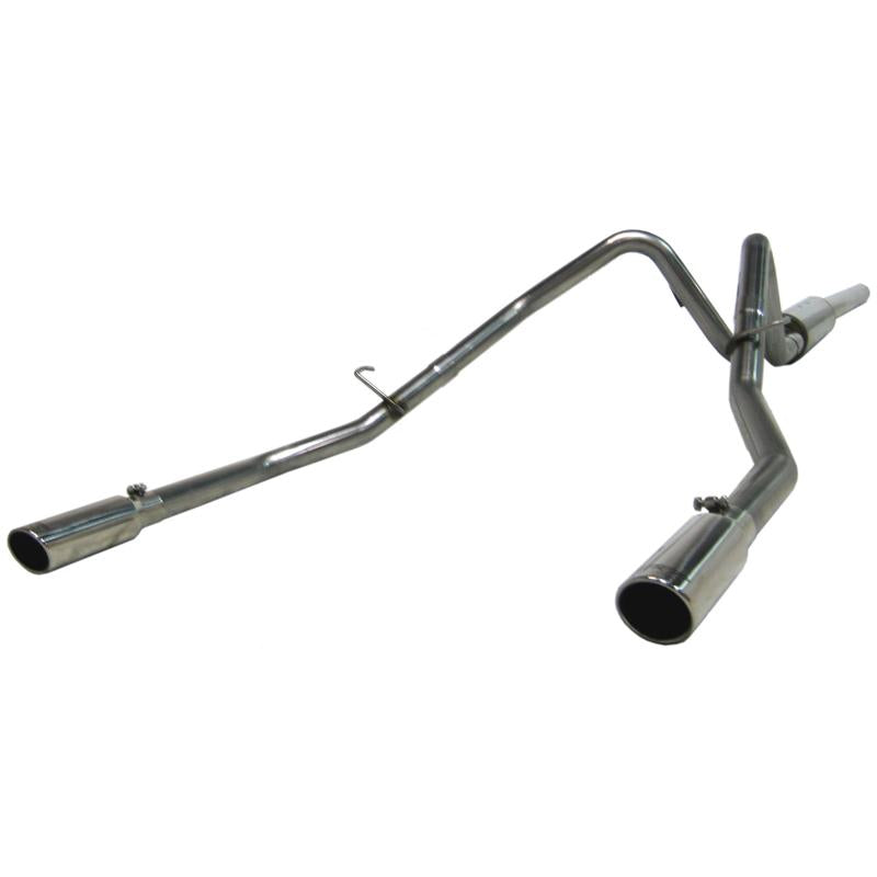 MBRP 2004-2008 Ford F150 4.6/5.4L EC/CC-SB Cat Back Dual Split Rear Secondary image