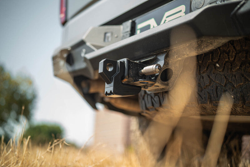 DV8 Universal Hitch Skid Plate - Black Secondary image