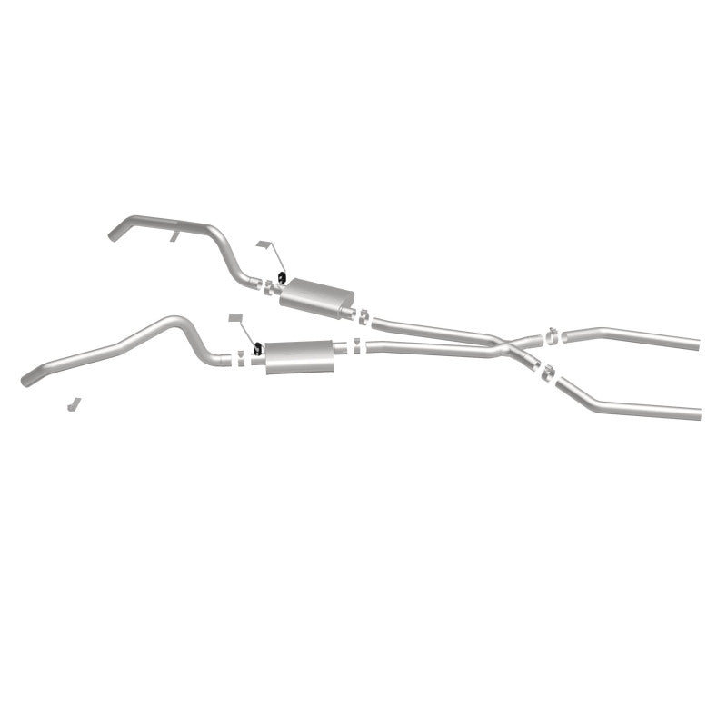 MagnaFlow Sys C/B 67-72 F-Body 2.50inch w/Tru-X exhaust system for trucks