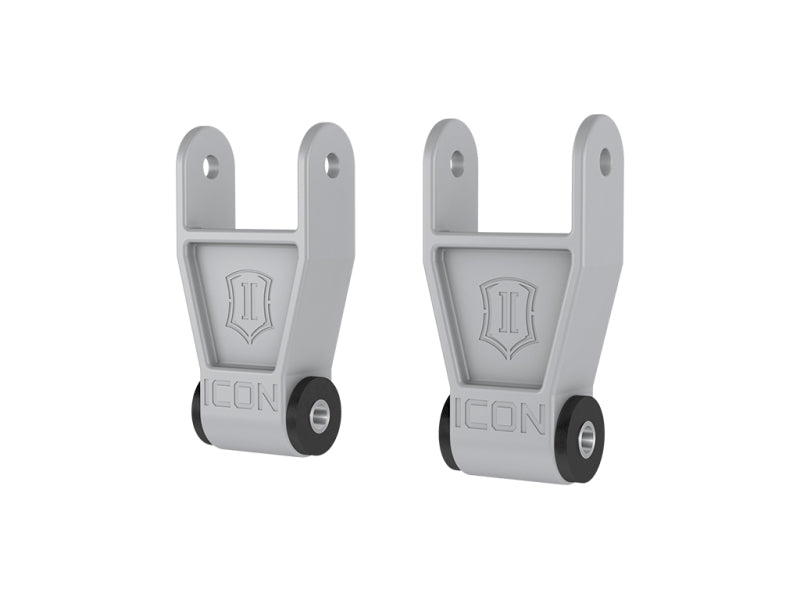 ICON 10-23 Ford F-Series Billet 1in Lowering Shackle Kit for offroad trucks