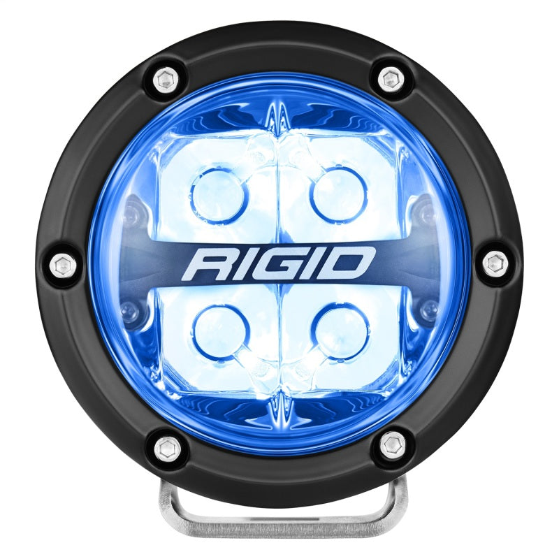 Rigid Industries 360-Series 4in LED Off-Road Spot Beam - RGBW (Pair) for offroad lighting and electrical