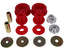 Energy Suspension 01-05 Lexus IS300 Rear Differential Bushing Set - Red components for off-road performance upgrades.