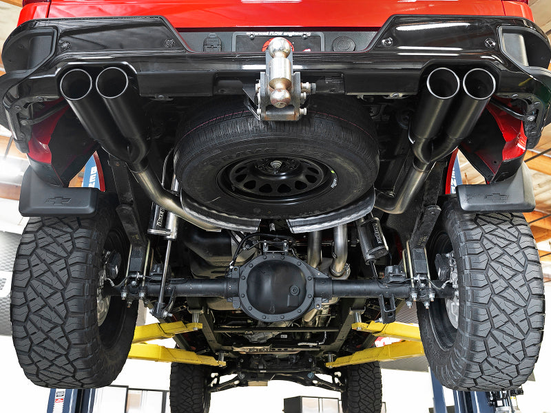 aFe Vulcan Series 3in 304 SS Exhaust Cat-Back w/ Black Tips 2019 GM Silverado/Sierra 1500 V8-5.3L Secondary image