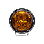 Rigid Industries 360-Series 4in Fog w/ Amber PRO Lens - White (Pair) for offroad lighting and electrical