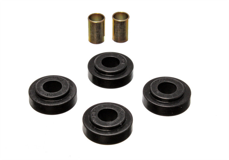 Energy Suspension 79-85 Mazda RX7 Black Front Strut Rod Bushing Set for offroad performance upgrades. Main image