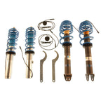 Bilstein B16 (DampTronic) 12-19 Porsche 911 H6 Front & Rear Perf. Susp. Kit (w/ PDCC use 11-239680) in blue with adjustment tools