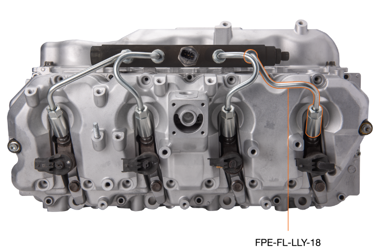 Fleece Performance 04.5-05 GM 2500/3500 Duramax LLY High Pressure Injection Line (No. 1 & 8) Secondary image