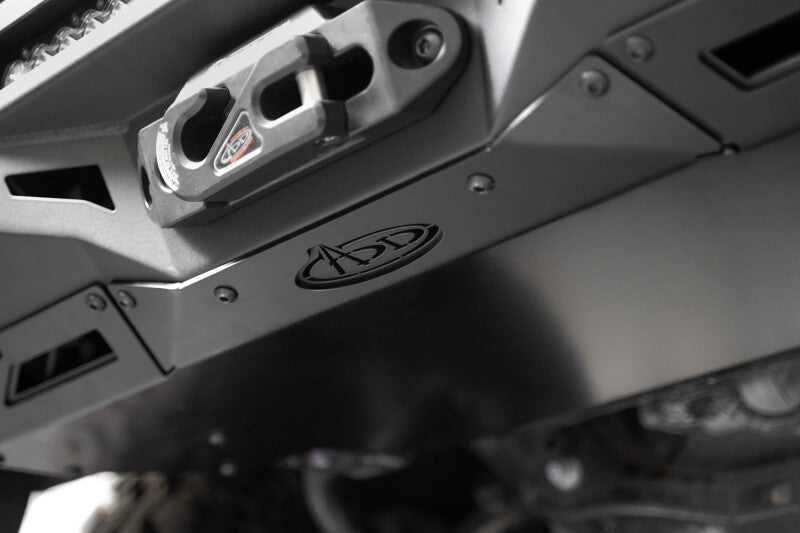 Addictive Desert Designs 2022+ Toyota Tundra Stealth Center Mount Front Bumper w/ Top Hoop Secondary image