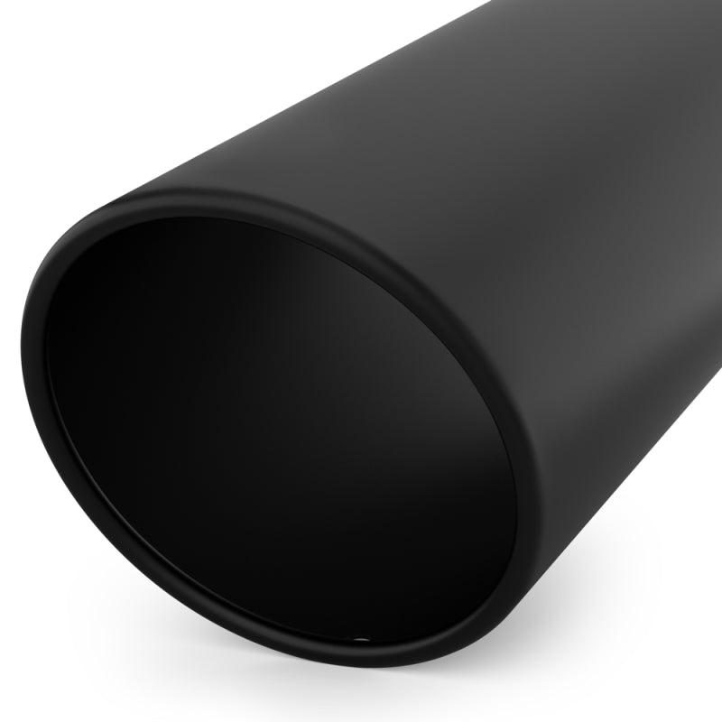 MagnaFlow 07-10 Dodge 2500/3500 409 SS DPF Back 5in Single Exit Exhaust- Black pipe for offroad performance upgrades.
