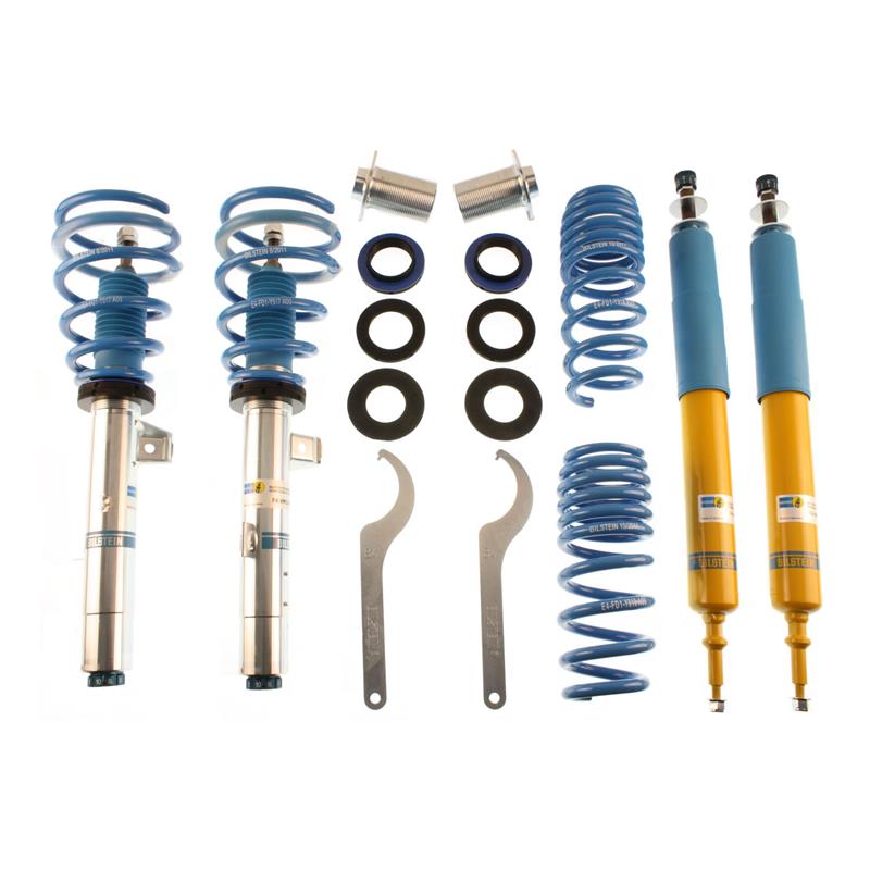 Bilstein B16 2006 BMW 330i Base Front and Rear Performance Suspension System components. Main image