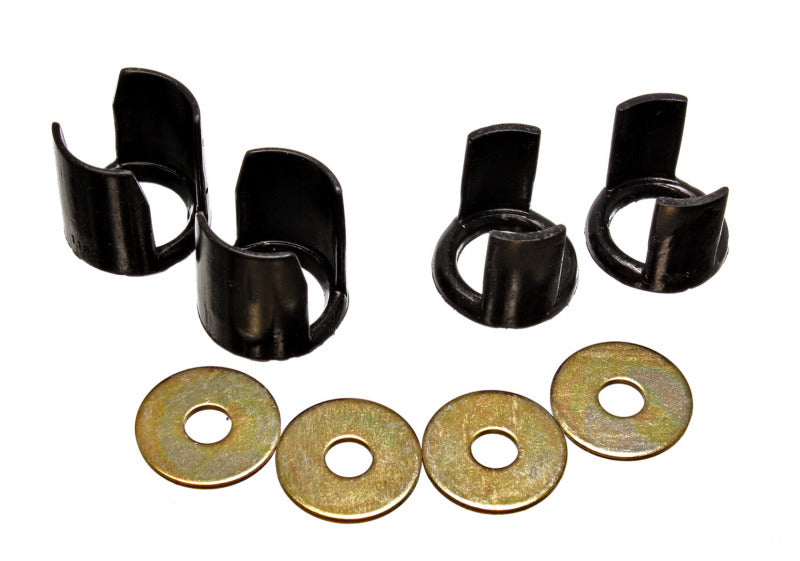 Energy Suspension 89-94 Nissan 240SX (S13) Black Rear Subframe Insert Set - a supplement to the subf Secondary image
