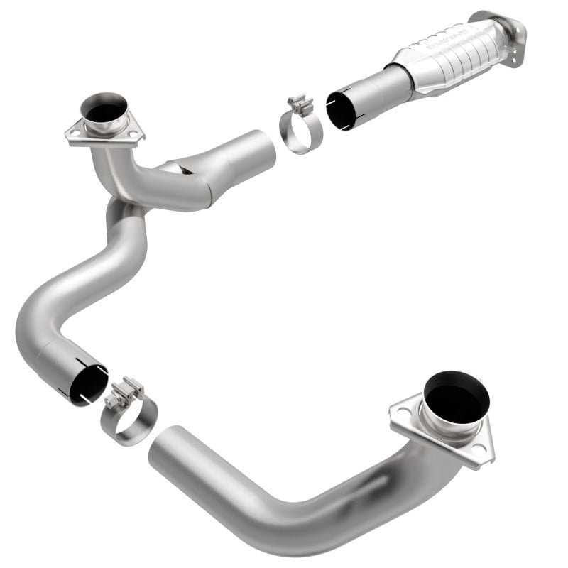 MagnaFlow Conv DF GM 93 95 parts with stainless steel tubing