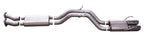 Gibson 06-10 Jeep Grand Cherokee SRT8 6.1L 3in Cat-Back Dual Exhaust - Aluminized for enhanced performance