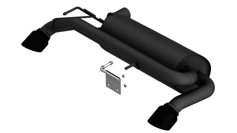 Borla 21-22 Ford Bronco 2.7L V6 4WD S-Type Axle Back Exhaust w/ Black Coated Tips for offroad performance upgrades Main image