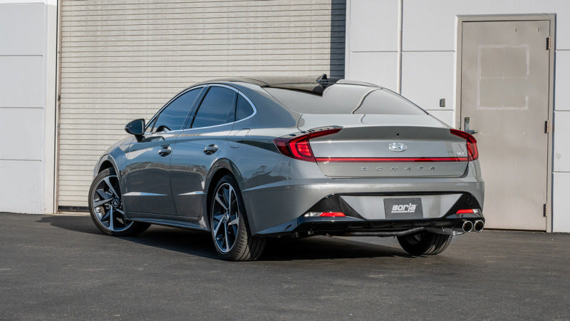 Borla 21-23 Hyundai Sonata SEL Plus/Limited 1.6L L4 (T) FWD S-Type Cat-Back Exhaust - Bright Chrome Secondary image