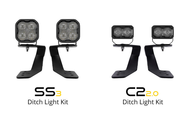 Diode Dynamics 18-21 Subaru Crosstrek Pro SS3 LED Ditch Light Kit - White Combo Secondary image
