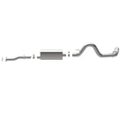 MagnaFlow Cat-Back 2016 Toyota Tacoma 3.5L V6 SS 3in Single Pass Side Exit Rear 4in Tip exhaust system parts