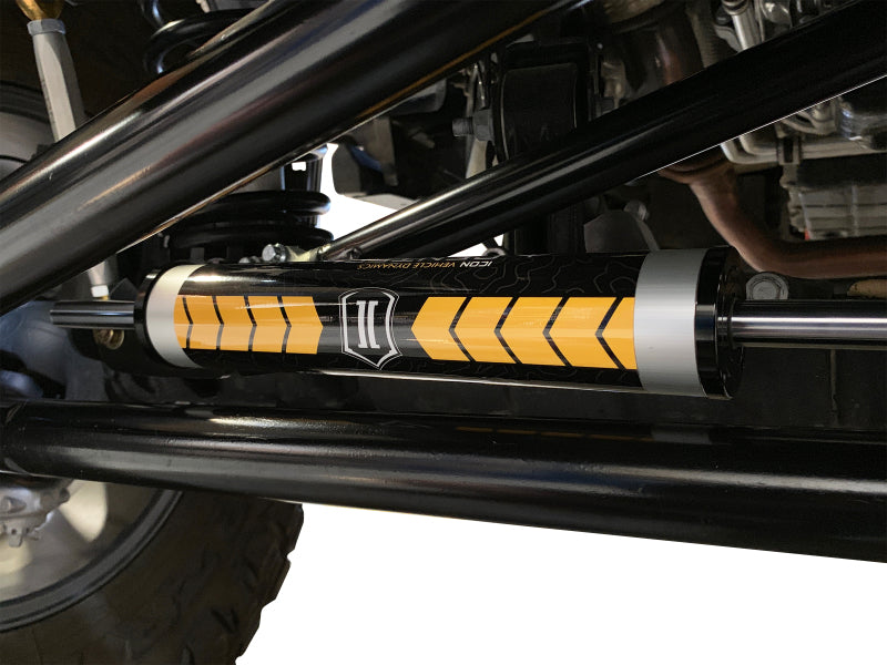 ICON 2018+ Jeep Wrangler JL / 2020+ Jeep Gladiator JT Centerline Steering Stabilizer Kit (Non Adj) Secondary image