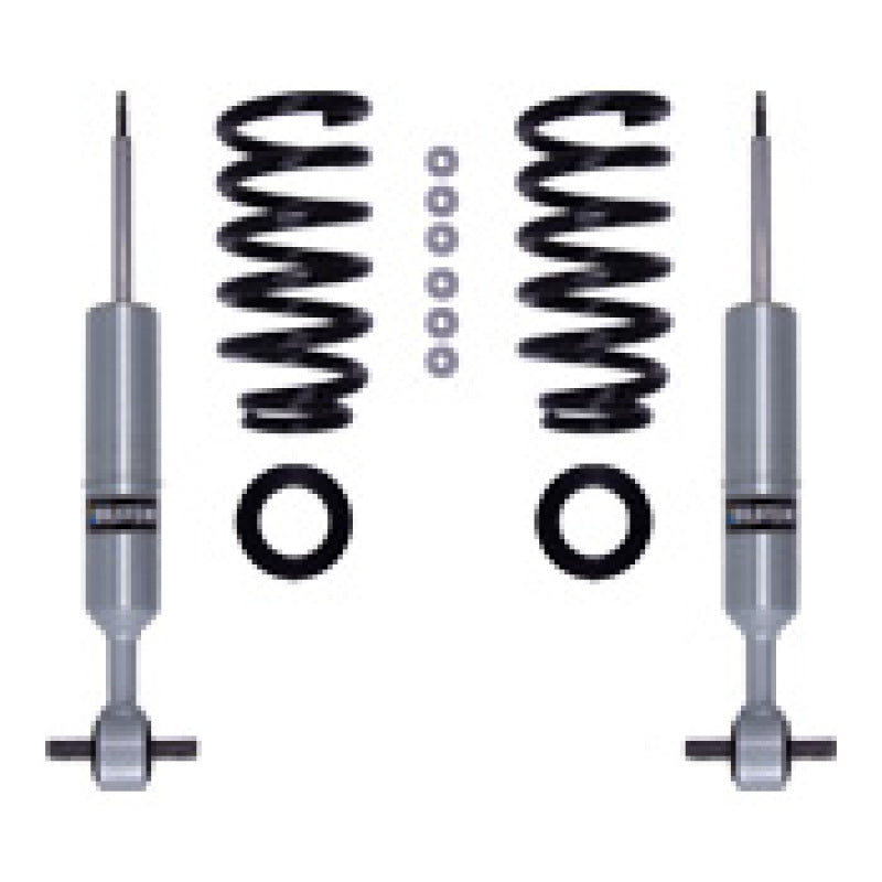Bilstein B8 6112 2019+ GMC Sierra / Chevrolet Silverado 1500 Front Suspension Kit with shocks and coil springs