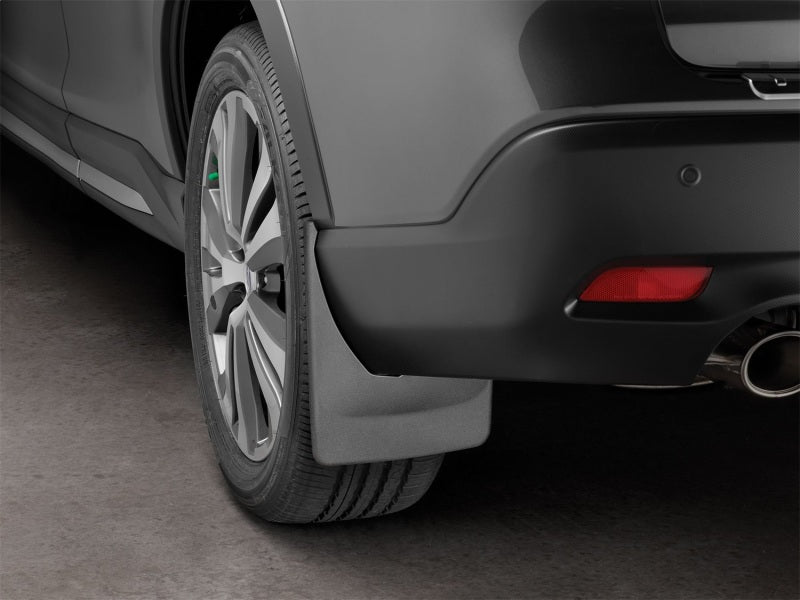 WeatherTech 2019+ Subaru Ascent No Drill MudFlaps - Black Secondary image