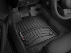 WeatherTech 2015+ Volkswagen Golf / GTI Front FloorLiner - Black in car.