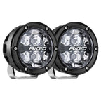 Rigid Industries 360-Series 4in LED Off-Road Spot Beam - RGBW (Pair) for offroad lighting and electrical