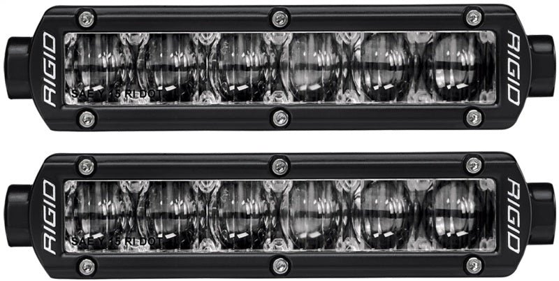 Rigid Industries 6in SR-Series - Fog - White offroad lighting part