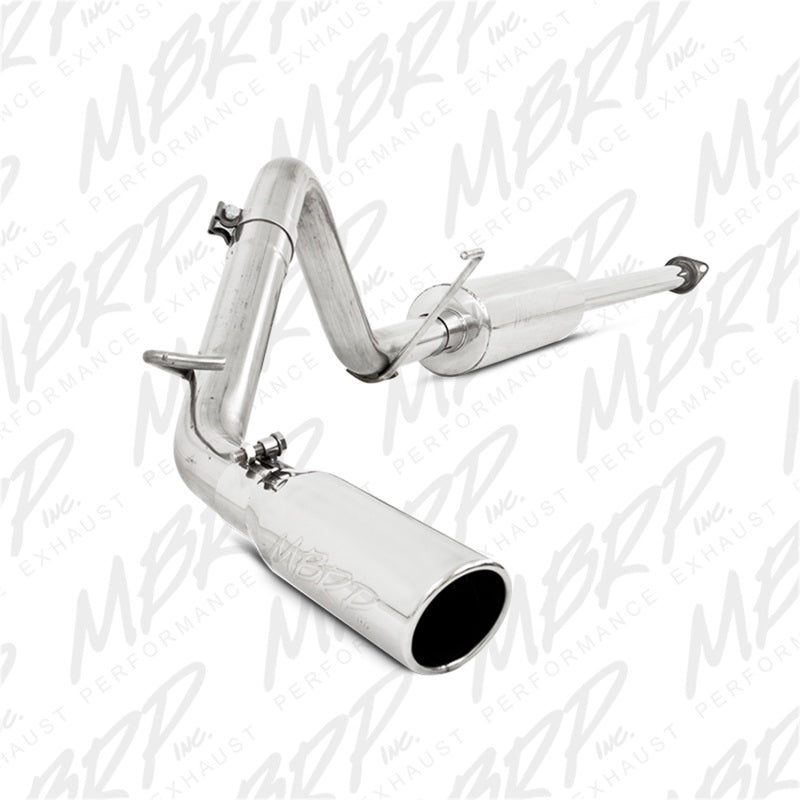 MBRP 05-13 Toyota Tacoma 4.0L EC/CC Cat Back Single Exit Aluminized Exhaust Secondary image