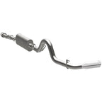 MagnaFlow Cat-Back 2016 Toyota Tacoma 3.5L V6 SS 3in Single Pass Side Exit Rear 4in Tip performance exhaust system