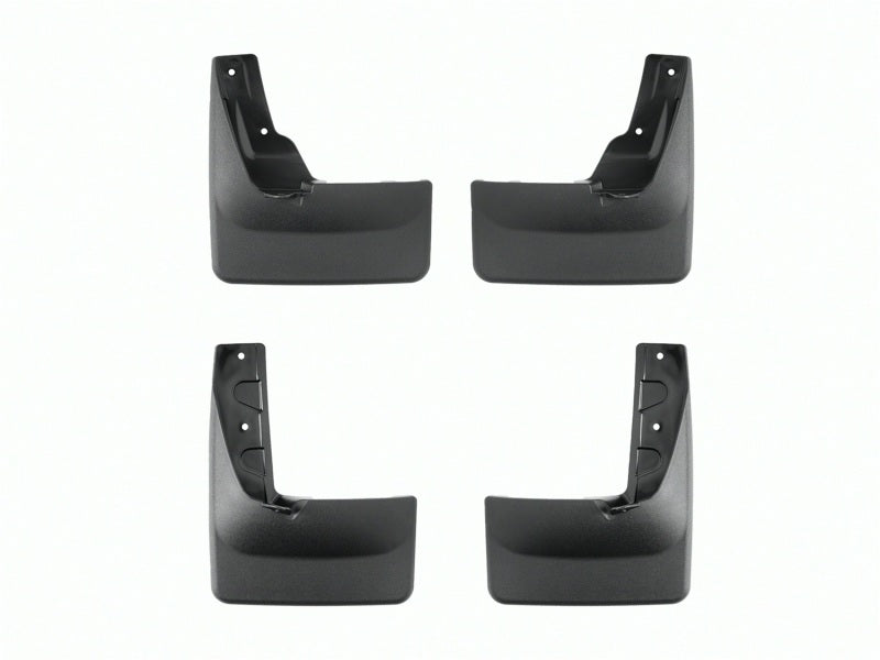 WeatherTech 22-23 Toyota Tundra (Incl. Hybrid) No Drill Mudflaps - Black for offroad truck accessories online
