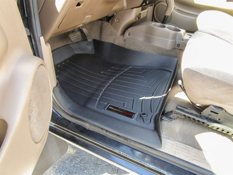WeatherTech 96-02 Toyota 4Runner Front FloorLiner - Black for superior interior protection