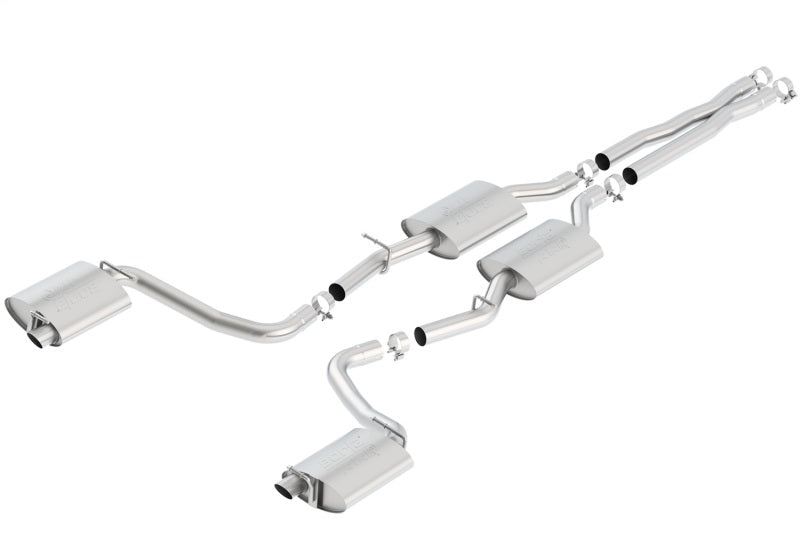 Borla 15-16 Dodge Charger R/T 5.7L No Tip Use Factory Valence Single Split Rear Exit ATAK Exhaust Main image