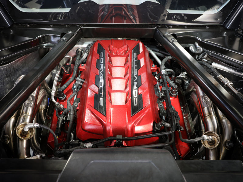 aFe Twisted 304SS Header 2020 Chevy Corvette (C8) 6.2L V8 Secondary image