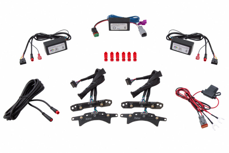 Diode Dynamics 15-21 Dodge Challenger RGBW DRL LED Boards Secondary image
