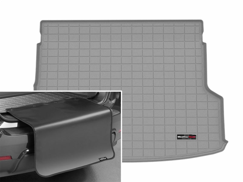WeatherTech 25-26 Subaru Forester Hybrid Behind 3rd Row Cargo Liner w/Bumper Protector - Grey Secondary image