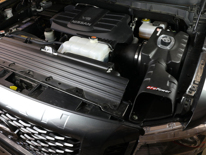 aFe Momentum GT Dynamic Air Scoop 17-19 Nissan Titan XD V8-5.6L Secondary image