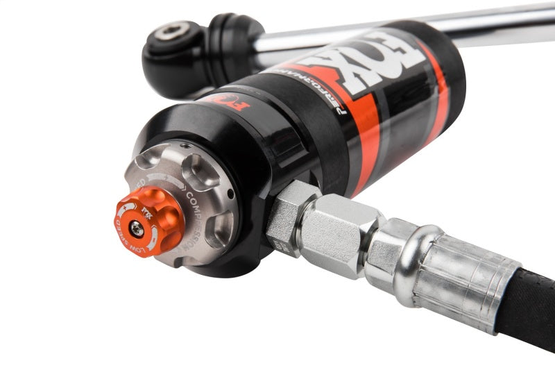 Fox 2018+ Jeep JL 2.5 Factory Race Series 9.7in Remote Res. Front Shock Set / 0-1.5in. Lift w/ DSC close-up image