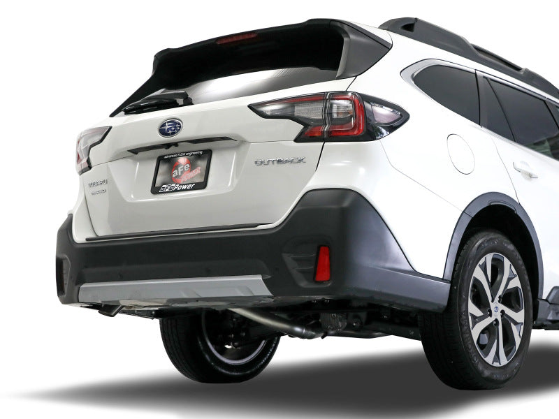 aFe POWER Takeda 20-23 Subaru Outback H4-2.5L 2-1/2in 304 Stainless Steel Cat-Back Exhaust System Secondary image