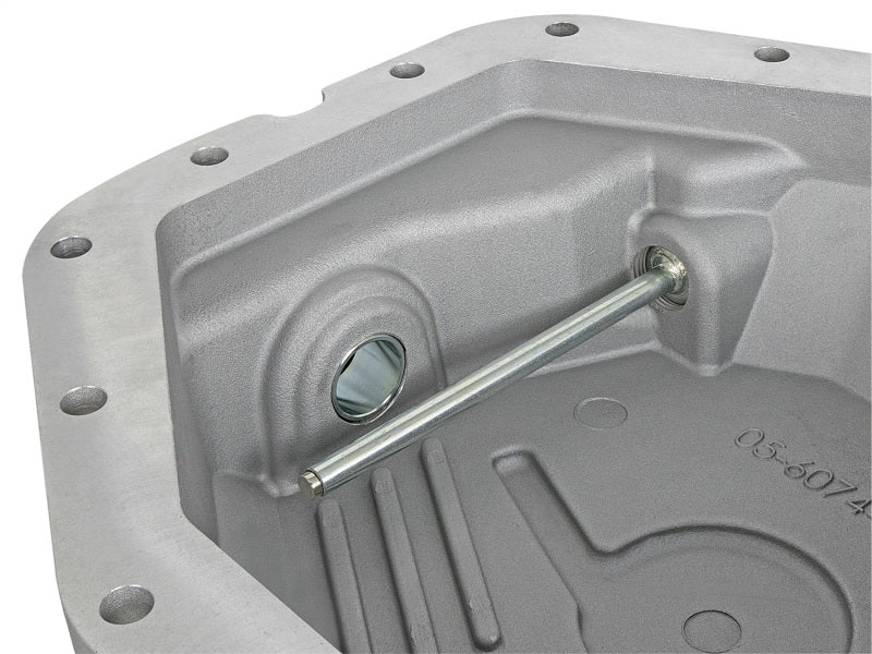 aFe Power Rear Diff Cover Raw Finish 2017 Ford F-350/F-450 V8 6.7L (td) Dana M300-14 (Dually) Secondary image